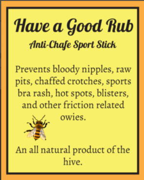 2-Pack All-Natural Anti-Chafe Sport Stick